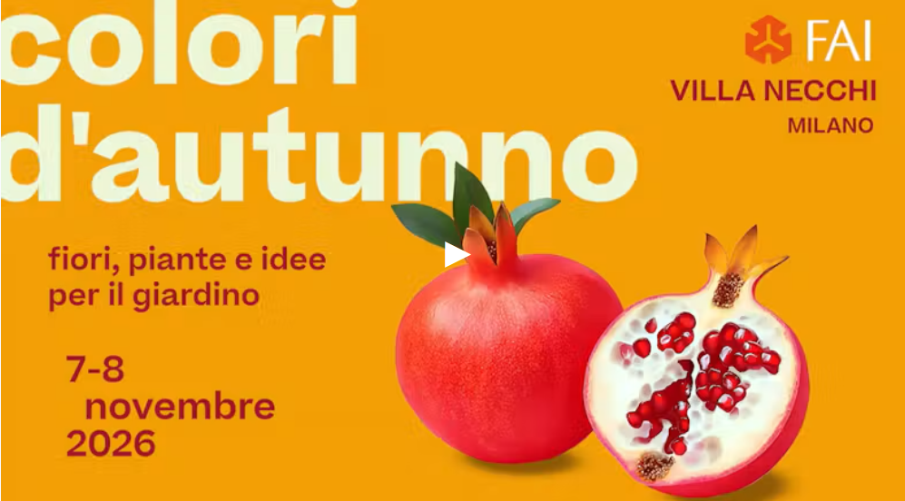 colori autunno 7 e 8 novembre milano villa Necchi FAI